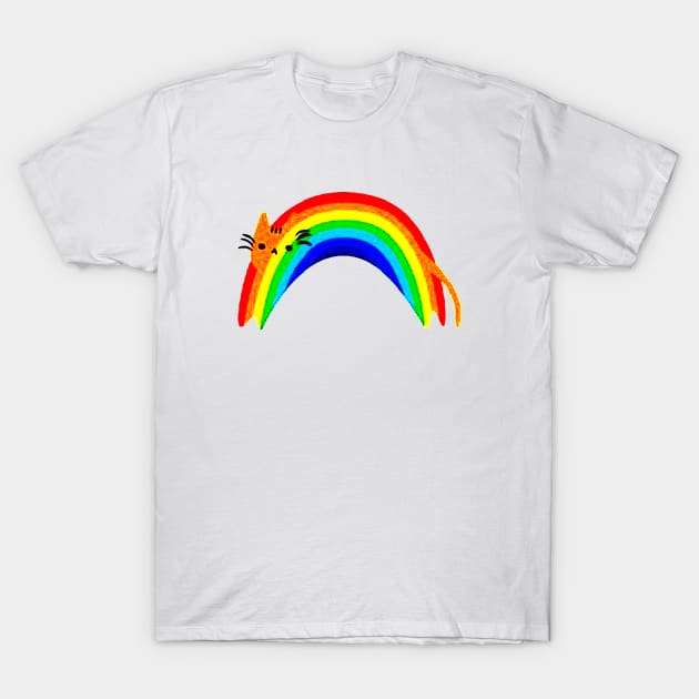 Pride Cat Lover T-Shirt by rosposaradesignart